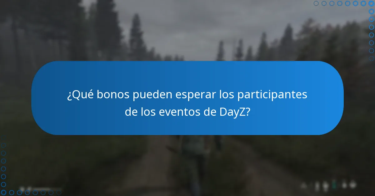 ¿Cómo participan los jugadores en los eventos de DayZ?